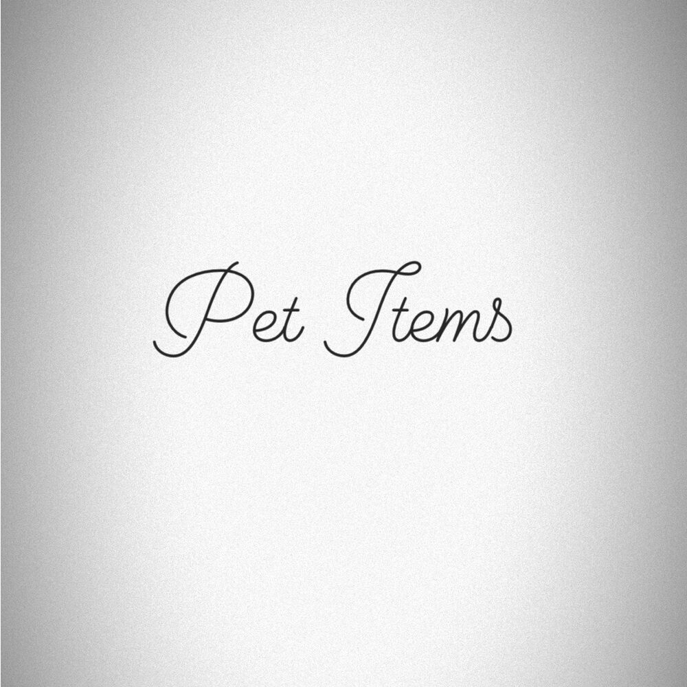 Pet items